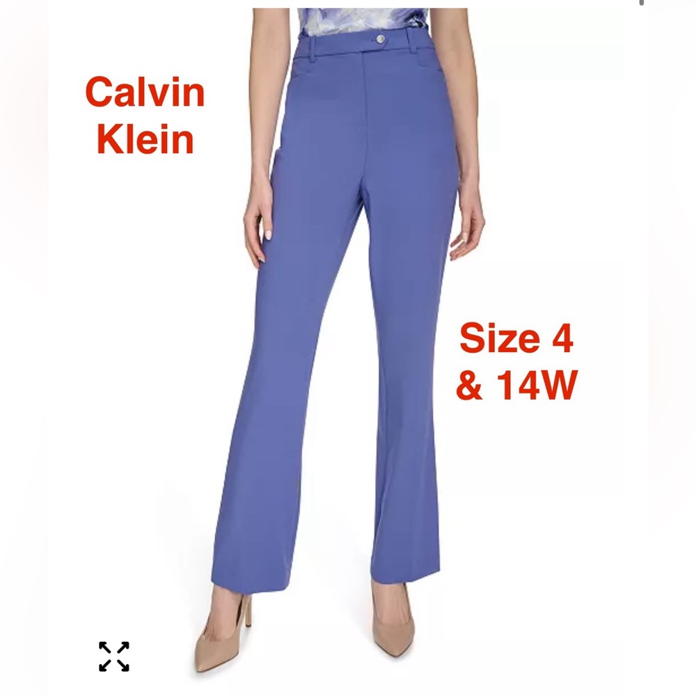 Calvin Klein Women's Lux Modern Fit Pants